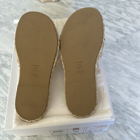 DIOR DWAY RAFFIA Slide - Picture 6 of 6